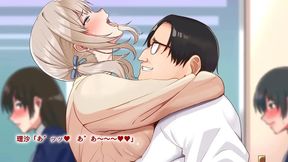 FatBoy Teased by Classmates for Hardcore Blowjob Action in Anime School Life