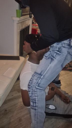 Gimme That Hoe Throat - He Destroyed My Mouth with BBC & Made Me Take It All