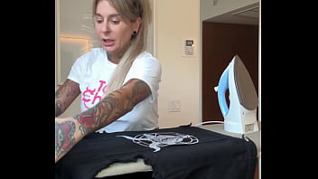 Nude Ironing JOI with Joanna Angel