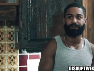 Ebony chap finds out his stepbrother is homosexual