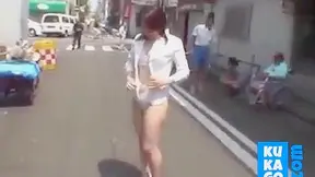 Jav ~ Japanese Girl 18+ Strips Naked In Crowded Area – Shocking Video