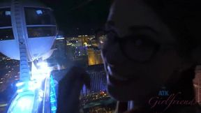 Penny&#039;s mouth receives your cum several times in Vegas