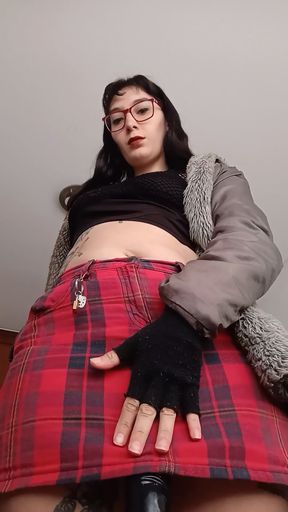 Scottish tartan skirt