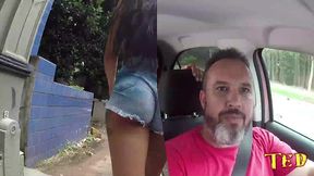 shayenne samara faz a farra antes da gravacao.