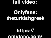 Turkish Greek guy Jerking off