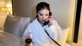 Hot Guest Pleases Hotel Worker in Private&#x1F92B; Room