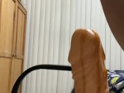 Trailer Shemale Cumshot, self facial and swallow cum in Quarantine