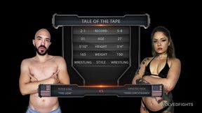Vanessa Vega vs Peter King - Ring Veteran Vanessa Tries To Seduce Her Way to Victory
