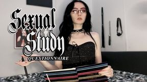 Sexual Study Questionnaire