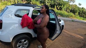fudendo a mulata baiana rabuda na casa em obra e no carro - may silva