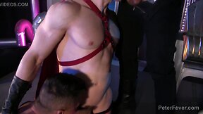 Phallos domination: a superhero orgy parody featuring dick-wielding muscleboys and uncut shen powers