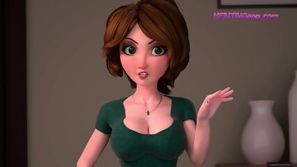 Big Tits & Soft Soles Turn This Hot MILF Into a Cumdump Queen  3D HENTAI