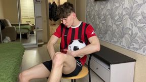 Amazing Strong ORGASM, after Hard Football Training FIFA