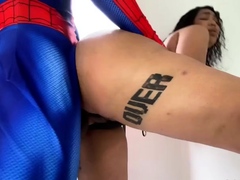 Bootylicious Latina nympho rammed doggystyle by black bull