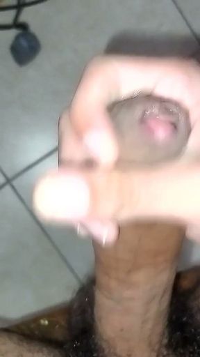 Jerking off Secretly with Uncle's Underwear