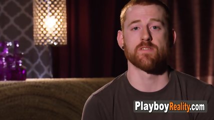 Shy redheads come out of their shell once they arrive at the swing house