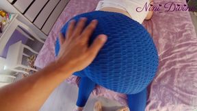 She Shows Her Asshole and Wants to Get Her Huge Ass Fucked!