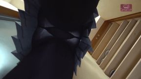 She Found My Fleshlight - Will My Black Tights and Panties Get You Hard? - Cut2