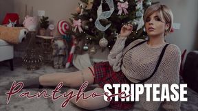 Pantyhose Striptease - 12 days of Christmas Exclusive