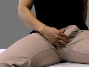 Grab My Dick And Yank Around My Tight Pants