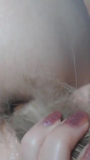 Big compilation of squirting and anal, hairy and shaved my pussy and asshole   Clip 1
