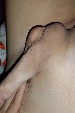 Femboy Records Himself Naked in His Bed at Night