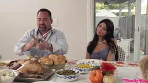 Seduced cousin gets a BJ and threesum with cousin cousine