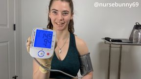 Heartbeat and BP Exam with Three Different Exercises