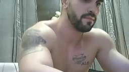 Big and Hot Euro-stud Jerkign Hard Till Cumshot