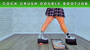 Crushing & Draining Your Cock & Balls TWICE Under My MONSTER Platform Boots (251) - Body Cam - Cum Trample Trampling Crush CBT Ballbusting Shoejob Bootjob Cumshot Ruined Orgasm Humiliation FemDom