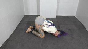 30 Minutes Strait Jacket Escape for Maya Homerton - Part 1 mp4 SD