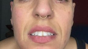 cum to my face while i open my eyes wide
