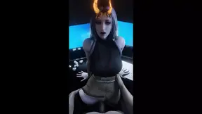 Nioh 2 Miyoshino Clothed Standing Fuck