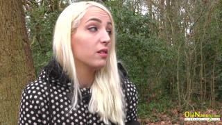 Leak lesbian party starts in nature
