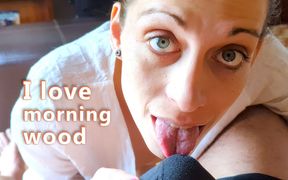 Daddy's Good Girl Loves Swallowing His Morning Wood