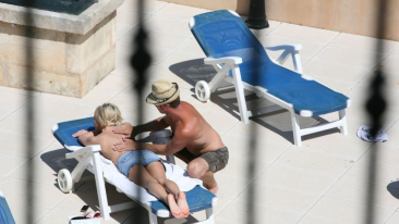 Fucking on the sun terrace