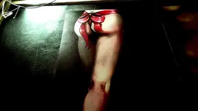 Old and young swap big black cock in seedy club