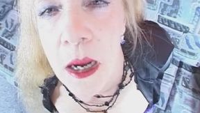 French MILF in Latex Got Fucked in Her Face