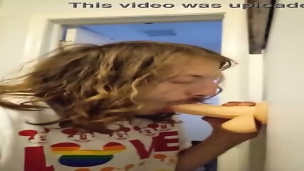 Sucking On My New Dildo Toy  Bulgaria