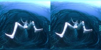 Astra Yao underwater tentacles - VR 3D Porn