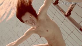 Gazel Podvodkova super hot underwater teenie naked