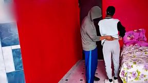 Handsome Employee Fucking Femboy Pantyhouse Ab01