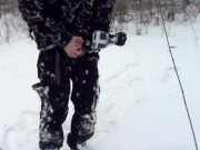 Outdoor Joy in the Snowbound Forest