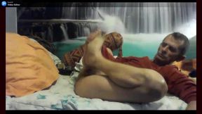 Thai Cutie Performs Sensual Footjob On Webcam