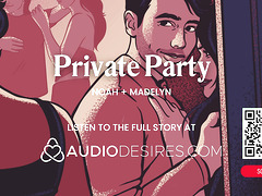ASMR Audio Porn: Male Dom Fucks You in Secret at a Party – Fingering, Orgasm Control & Dirty Talk – Erotic Audio Roleplay for Women