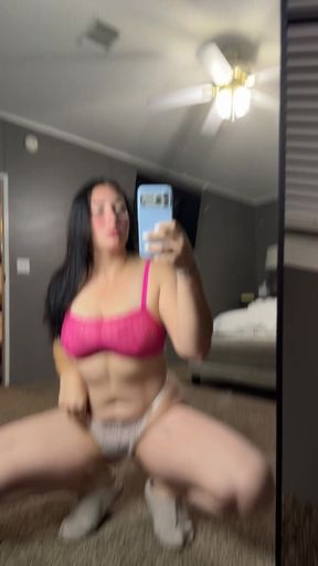 Female Onlyfans Model Posing in Studio