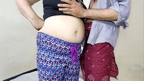 Hairy Pussy of Sister-in-law (Netu Bhabhi) deep and rough fucked, Muslim Bbw Bhabhi likes hard Sex