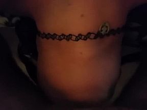 Young Trans Girl Lacey Kittey Deepthroats Throatfucks Old Cock POV