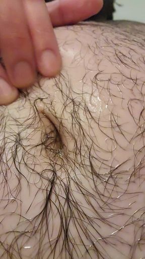Washing My Belly 1