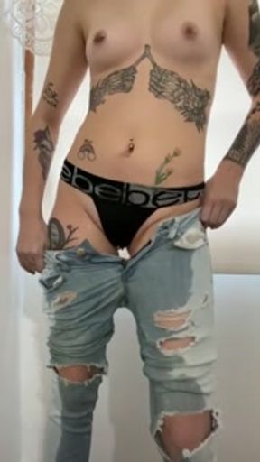 full bladder desperation piss and play